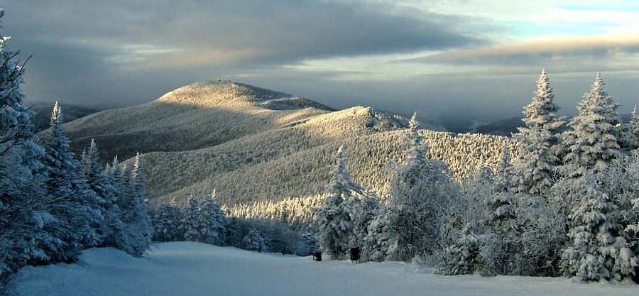 Sunset At Killington Vermont Photograph by Angelo Rolt