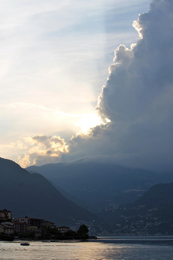 Sunset at Lake Como, Italy Photograph by Keith Naquin | Fine Art America