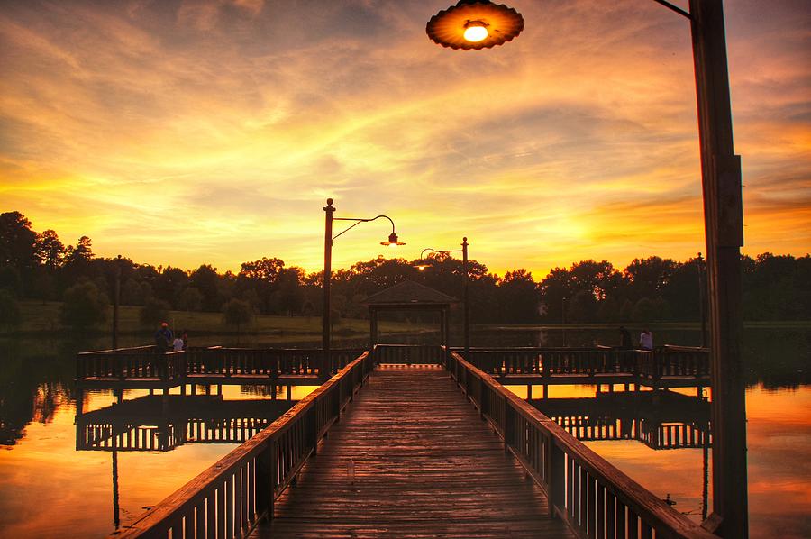 Patsy Lake Sunset at Lake Patsy Photograph by Matt Taylor - Fine Art America