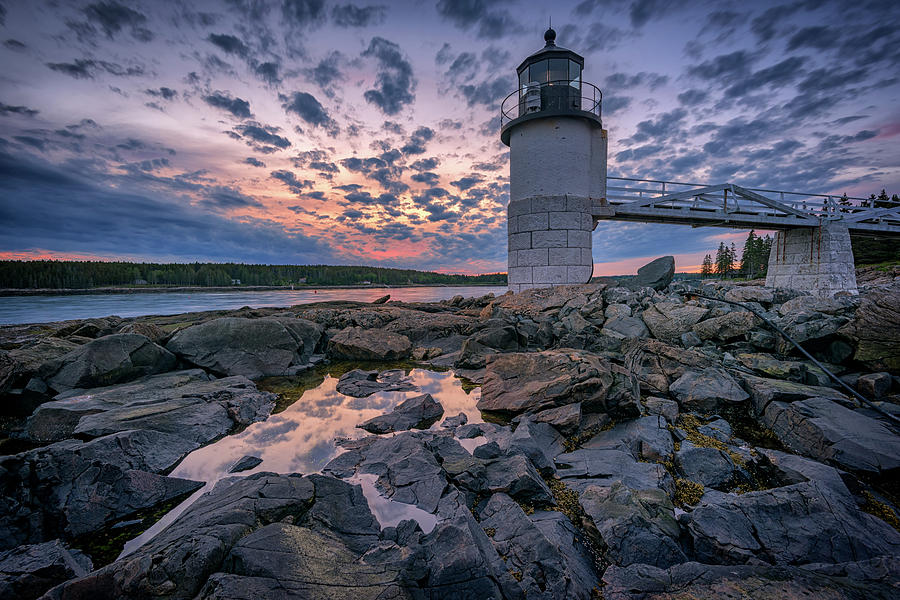 Forrest Gump Photograph - Sunset at Marshall Point by Rick Berk