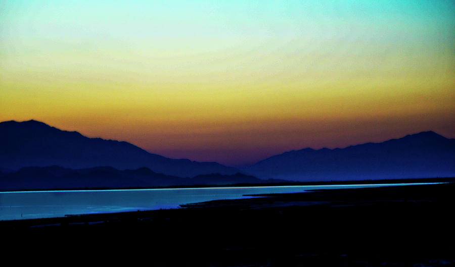 Sunset at Mecca Beach Photograph by Rebecca Dru