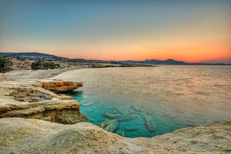 Sunset at Mitakas in Milos - Greece Photograph by Constantinos Iliopoulos
