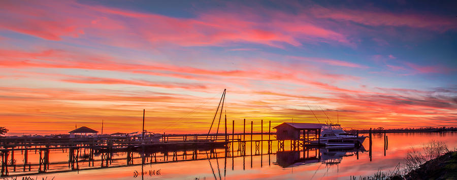 Sunset at Pawleys Island Photograph by Joe Granita