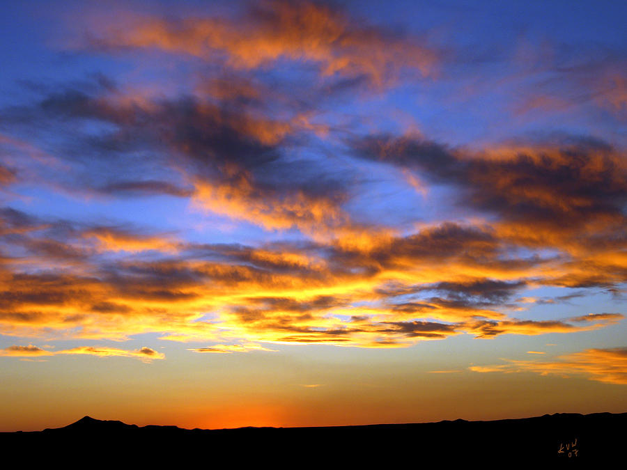 Sunset at Picacho Peak Photograph by Kurt Van Wagner