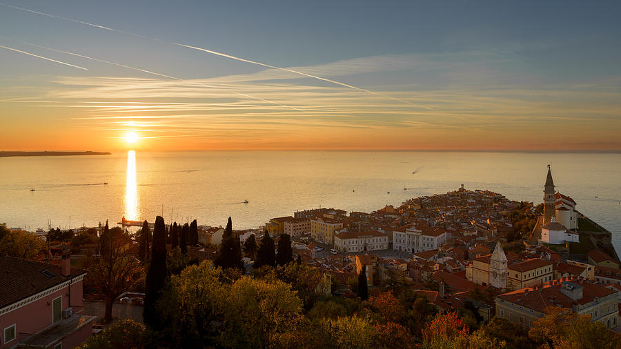 Sunset at Piran by Robert Krajnc Sunset at Piran by Robert Krajnc