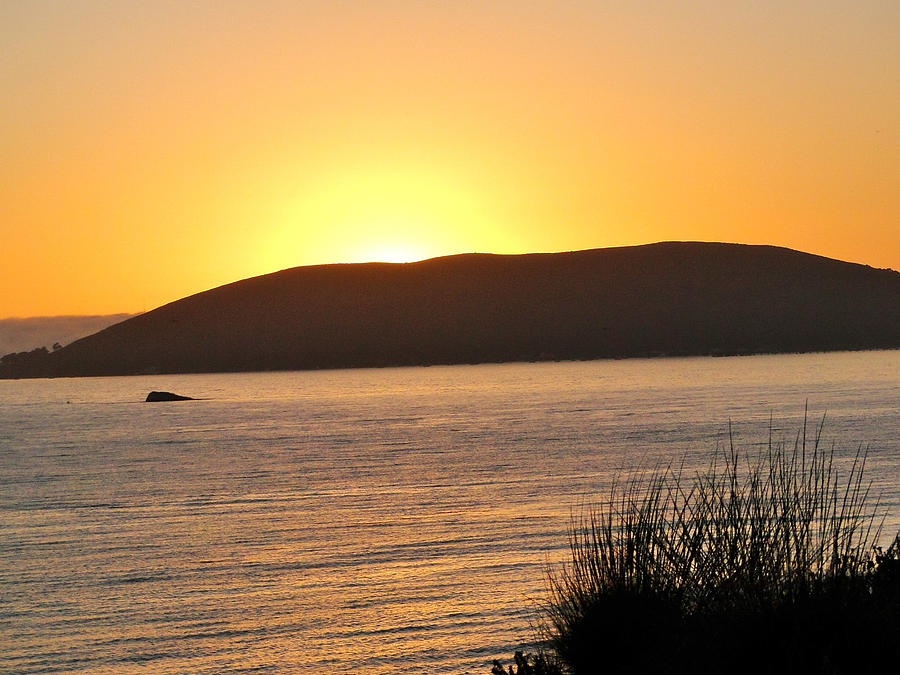 Sunset at Pismo Beach Photograph by Liz Vernand