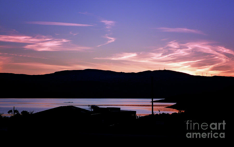 Sunset At Portavadie Scotland Photograph