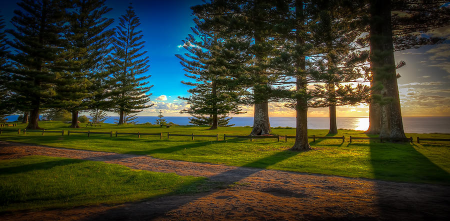 Sunset Photograph - Sunset At Puppys Point by David Melville