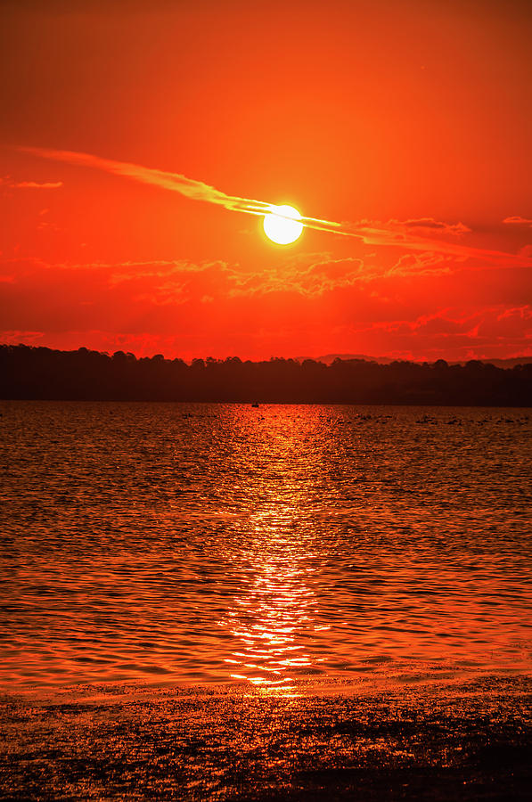 Sunset At The Beach Photograph by Nicole Avagliano - Fine Art America