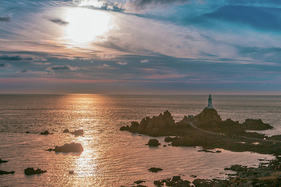Sunset At Corbiere Lighthouse Photograph