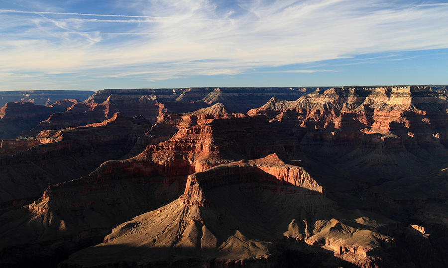 Grand Canyon National Park Photograph - Sunset at the Grand Canyon by Pierre Leclerc Photography