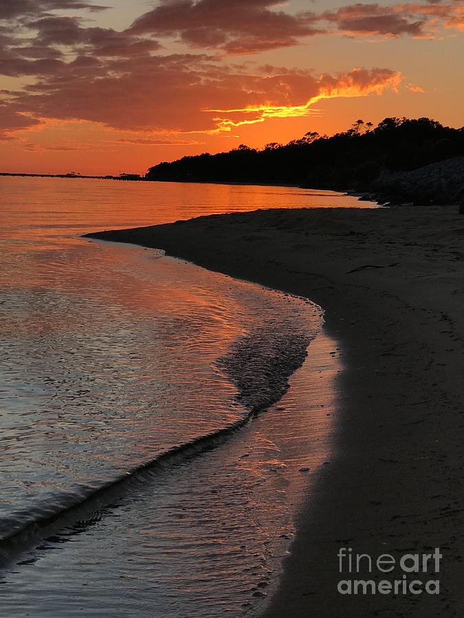 Sunset Bay Photograph by Lori Mellen-Pagliaro