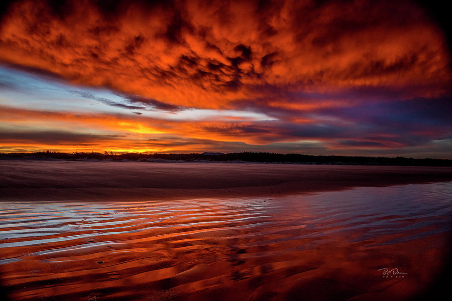 Sunset Beach 5 Photograph by Bill Posner