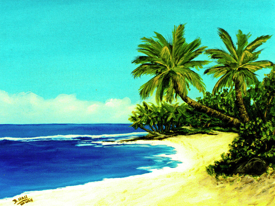 Sunset Beach Art North Shore Of Oahu In Summer 100 Painting By