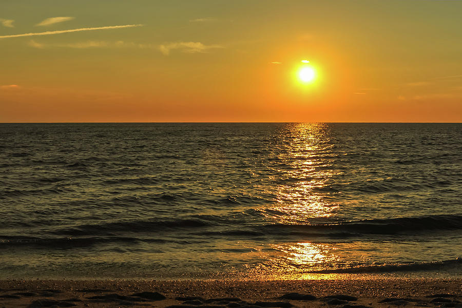 Sunset Beach Cape May Point New Jersey  Photograph by Terry DeLuco