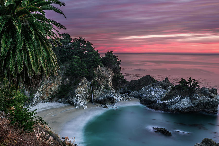 Sunset beach Photograph by Philip Cho
