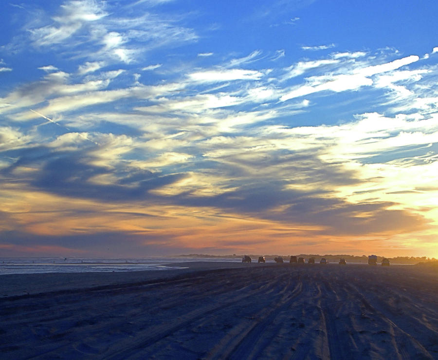 Sunset Beach Photograph by Newwwman
