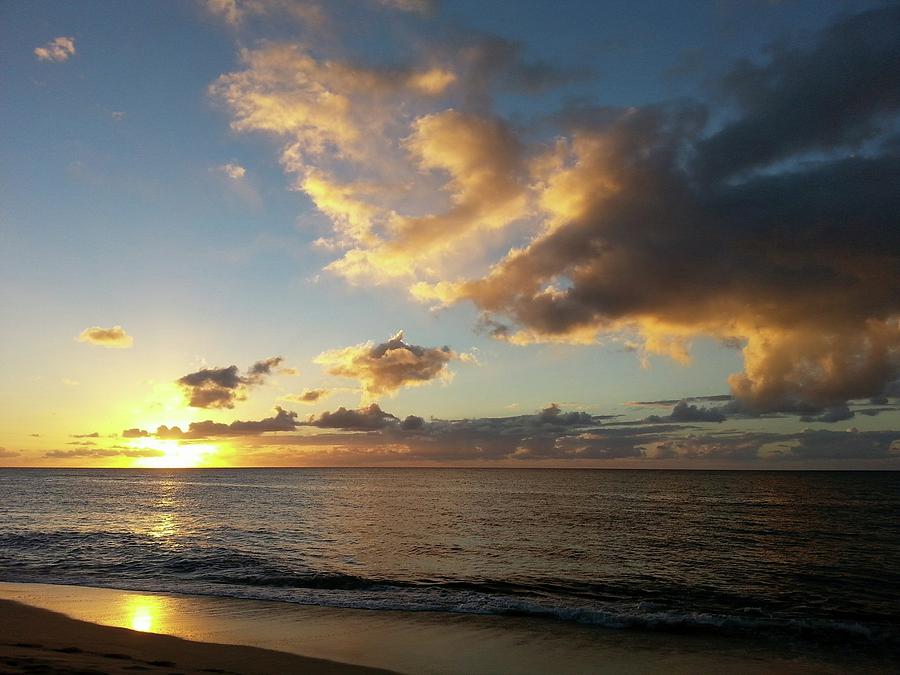 Sunset Beach Oahu Photograph by Jim Watson | Fine Art America