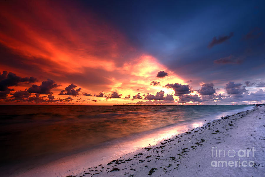 Sunset Photograph - Sunset Beach by Rick Mann
