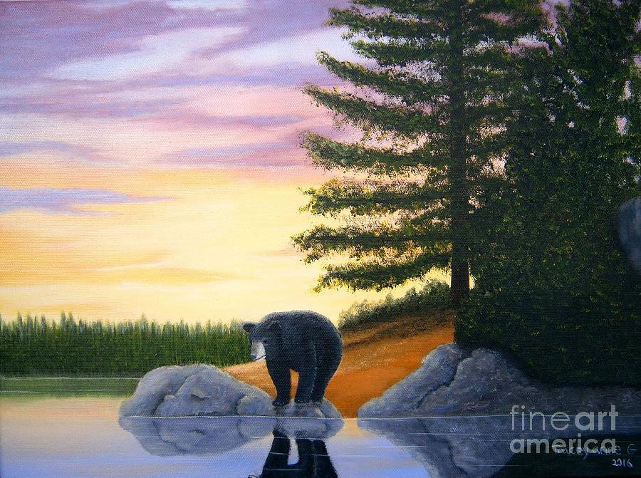 Sunset Bear by Tracey Goodwin Sunset Bear by Tracey Goodwin