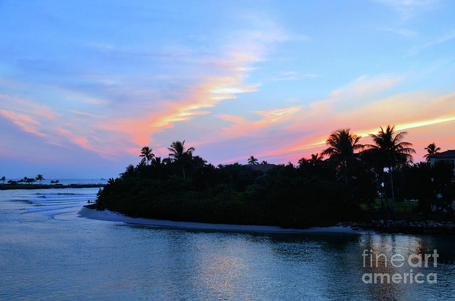  Tropical Florida Sunset Beauty Photograph by Elaine Manley