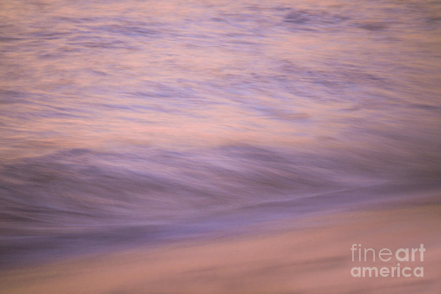 Waves Photograph - Sunset Becomes Water by Jeanne McGee Waves Photograph - Sunset Becomes Water by Jeanne McGee