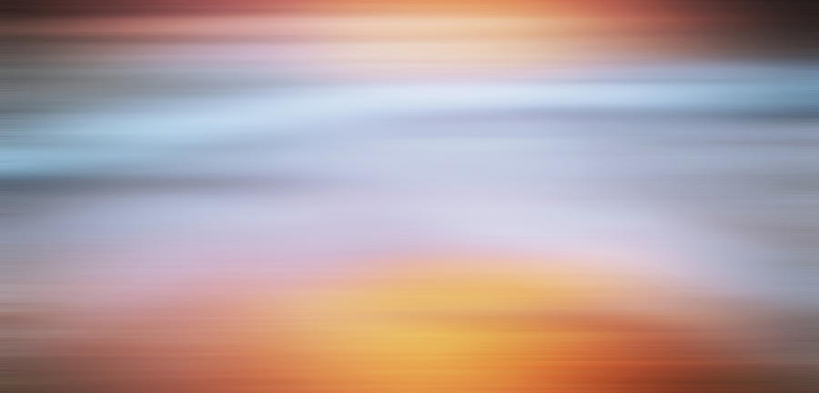 Sunset Photograph - Sunset Bliss Contemporary Abstract by Georgiana Romanovna