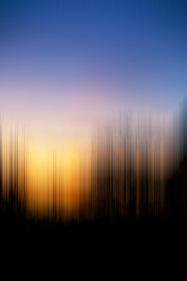 Sunset blur Photograph by Pam Elliott | Fine Art America