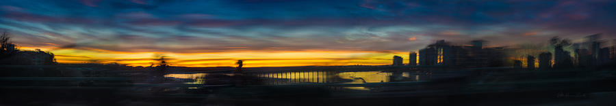 Sunset blur  Photograph by Peter V Quenter