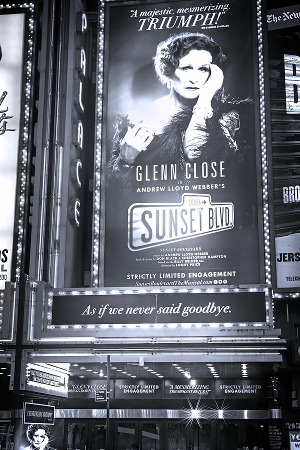 Sunset Boulevard Marquee Photograph by Mark Andrew Thomas
