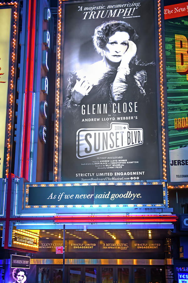 Sunset Boulevard on Broadway Photograph by Mark Andrew Thomas