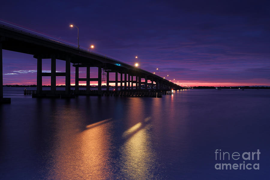 Bridge Photograph - Sunset Bridge by Rick Mann Bridge Photograph - Sunset Bridge by Rick Mann