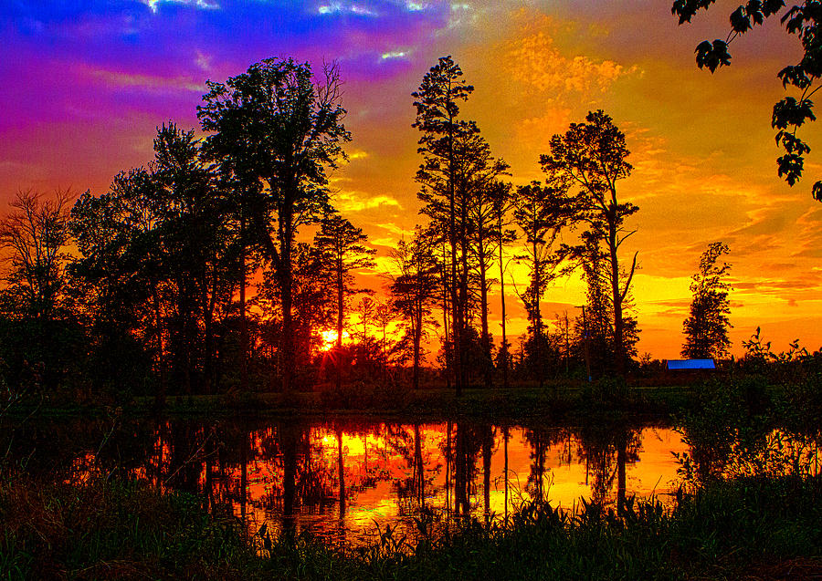 Sunset Brilliance Photograph by Jeff Kurtz