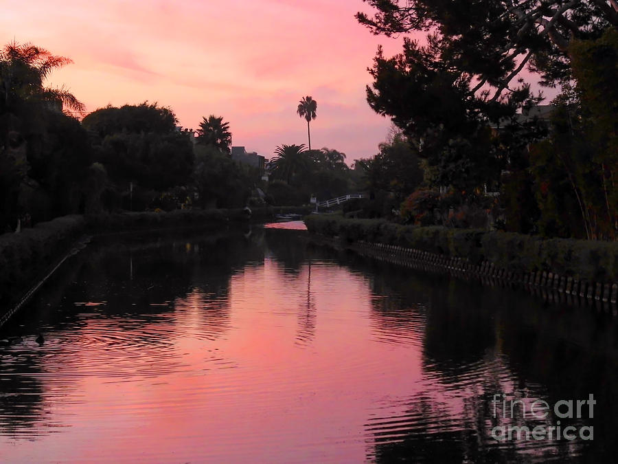 Sunset Canals Photograph by Beth Myer Photography