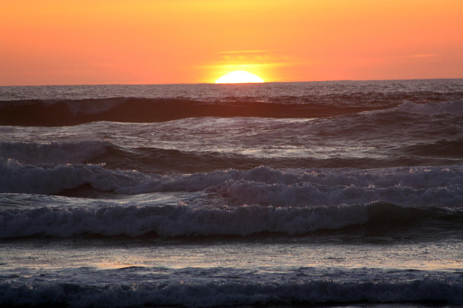 Sunset Cannon Beach Photograph by Nick Gustafson