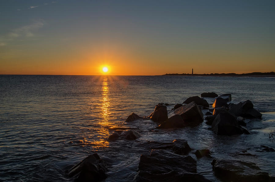 Sunset Cape May Style Photograph By Bill Cannon - Fine Art America