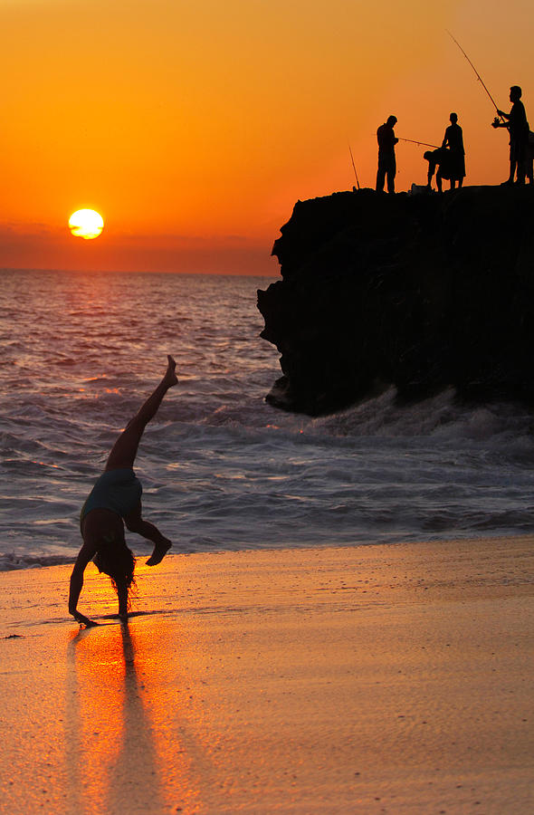 Sunset Cartwheel Photograph by Jill Reger