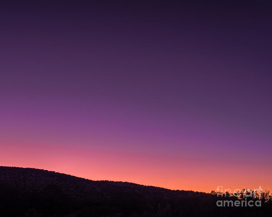Sunset Cerrillos Hills Photograph by Steven Natanson