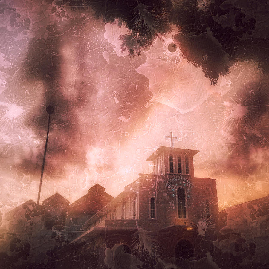 Sunset Church Photograph by HweeYen Ong