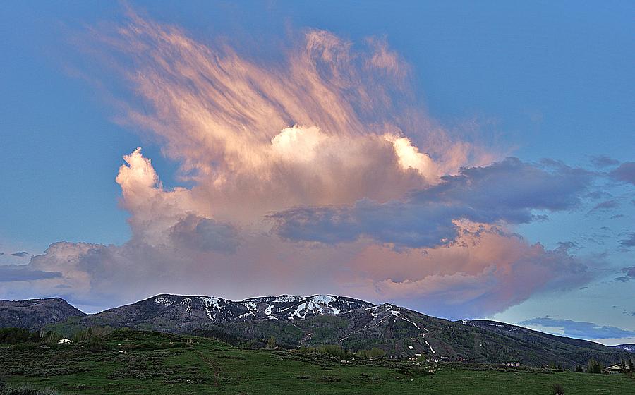 Sunset Cloud Coverage Photograph by Matt Helm