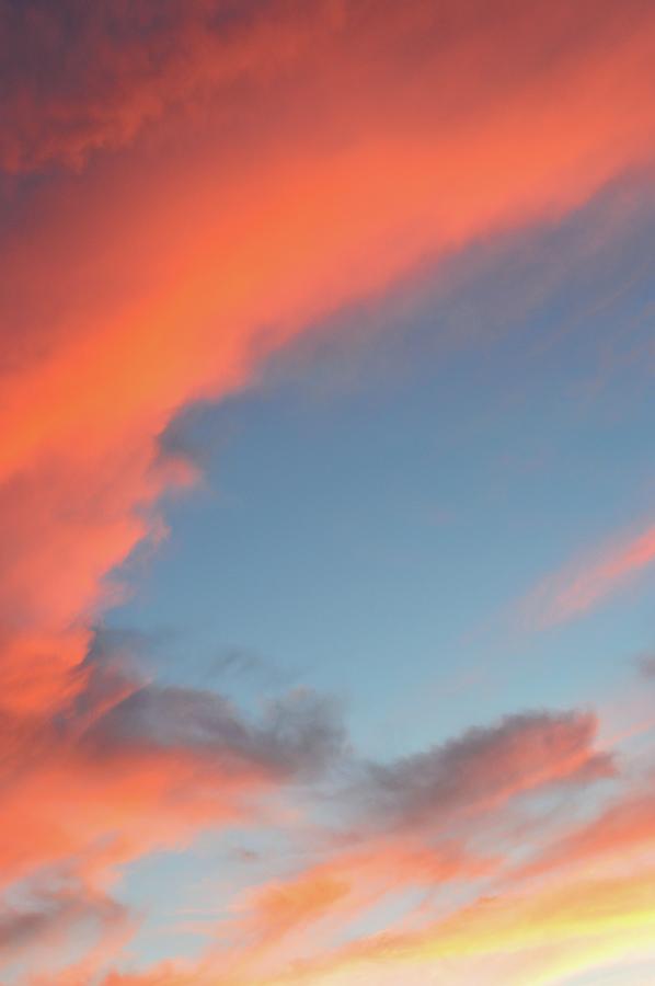 Sunset Clouds Above  Photograph by Lyle Crump