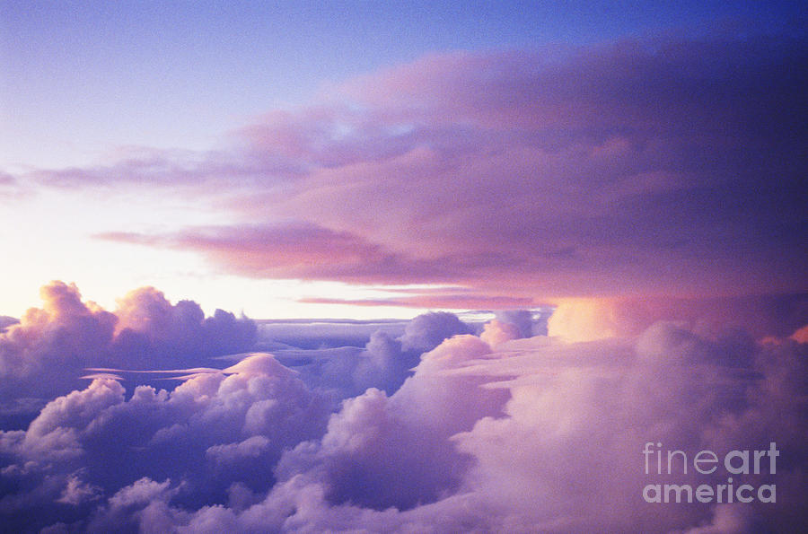 Sunset Clouds Photograph By Bob Abraham Printscapes