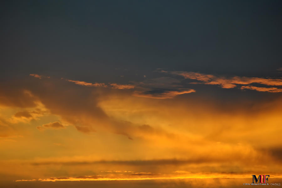 Sunset Clouds Photograph by Michael Frank Jr