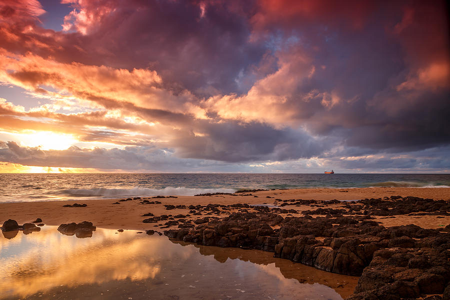 Sunset Clouds Photograph by Robert Caddy
