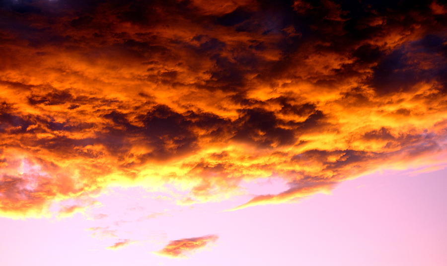 Sunset Clouds Photograph by Valentino Visentini