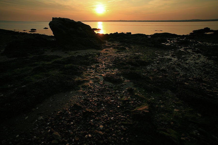 Sunset Photograph - Sunset Coast by Karol Livote