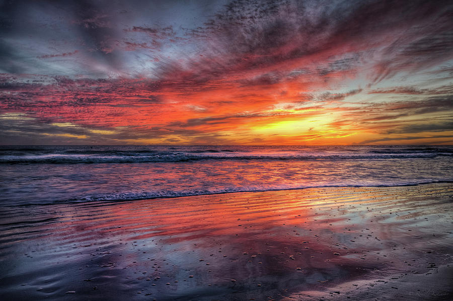 Sunset Color Explosion Photograph by Ronald Kotinsky - Fine Art America