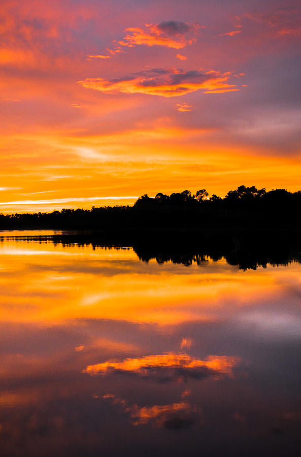 Sunset Photograph - Sunset Colors by Parker Cunningham