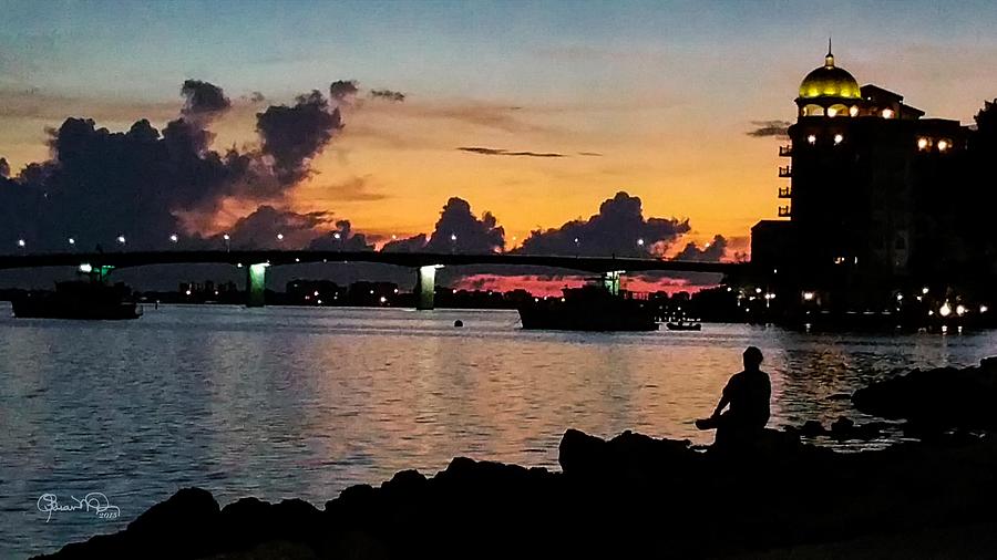 Sunset Contemplation Photograph by Susan Molnar
