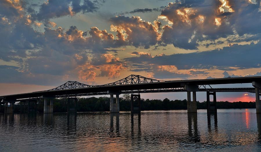 Huntsville Photograph - Sunset Crossing by Jeannee Gannuch